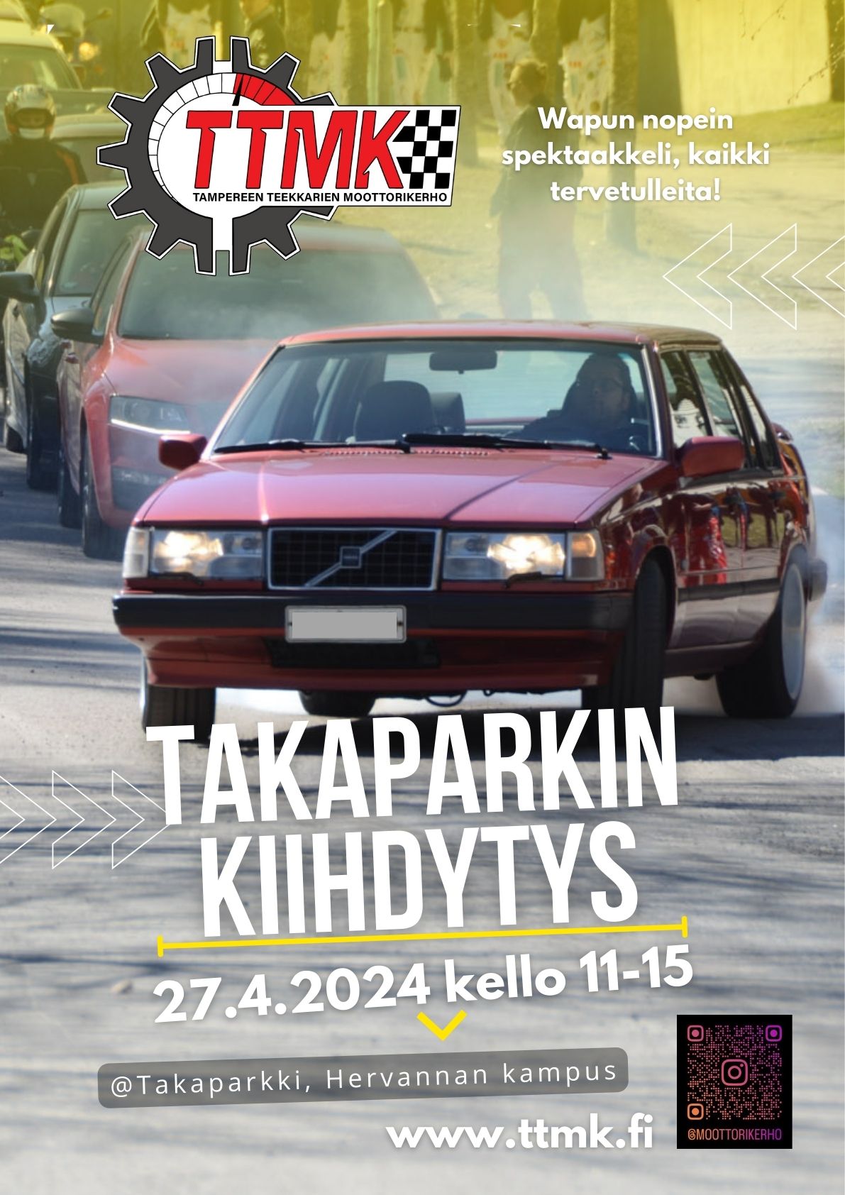 Takaparkin kiihdytys 2024